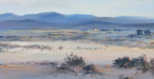 Original oil painting by JOHANN VAN RENSBURG