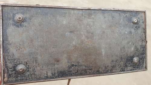 Vintage miners tin launch box - Germany, as per photo
