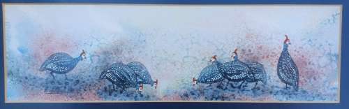 Original water colour painting by E. DU TOIT as per photo