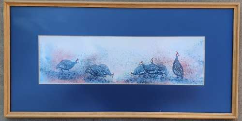 Original water colour painting by E. DU TOIT as per photo