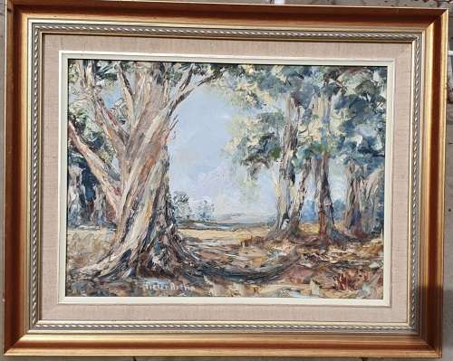 Original oil painting by PIETER BOTHA as per photo