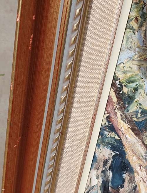 Original oil painting by PIETER BOTHA as per photo
