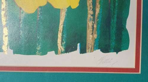 Framed limited addition print by HETTIE SAAIMAN