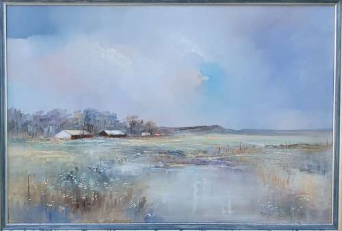 Original oil painring by BARB PLONER
