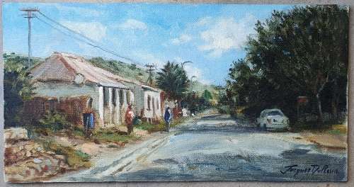 Original oil painting by JACQUES du PLESSIS