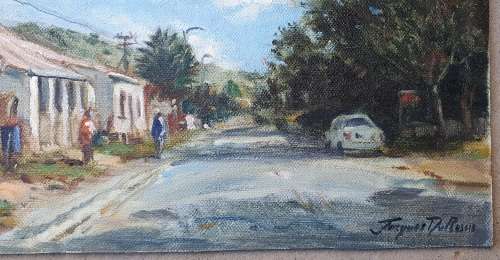 Original oil painting by JACQUES du PLESSIS