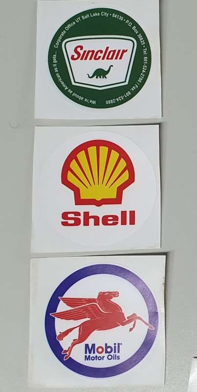 3x Car licence disc houlders as per photo