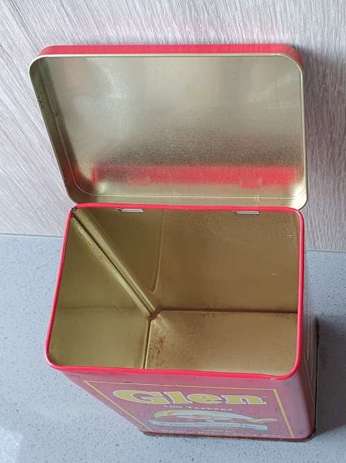 GLEN tea tin as per photos