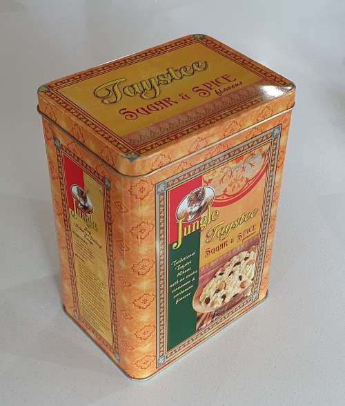 JUNGLE tin as per photos