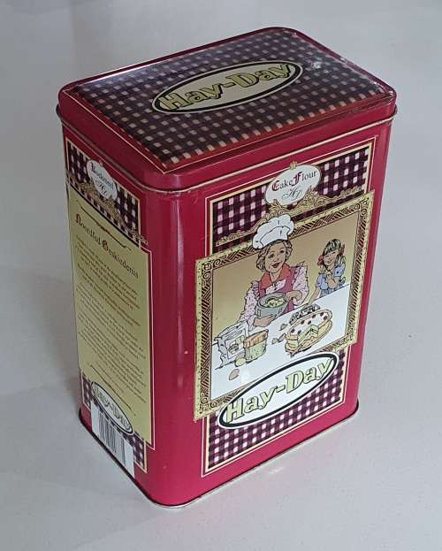 HAY-DAY cake flour tin as per photos