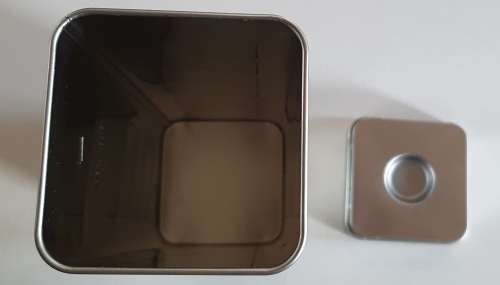 JOHNNY WALKER red label liquor tin for a bar as per photos