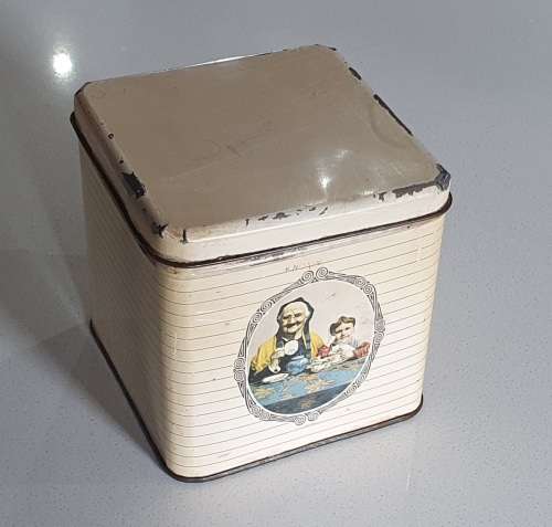 Old Mazawattee Tea Tin, 1LB. as per photos