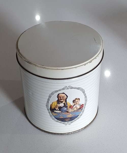 Old Mazawattee Tea Tin, 1LB. as per photos