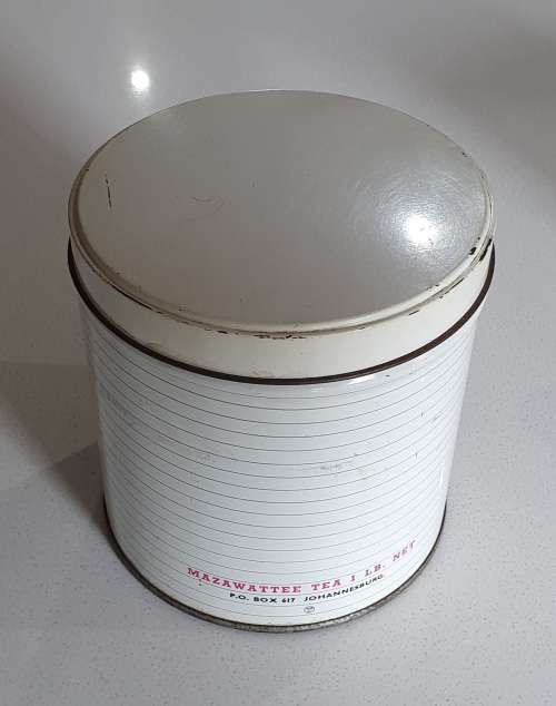 Old Mazawattee Tea Tin, 1LB. as per photos