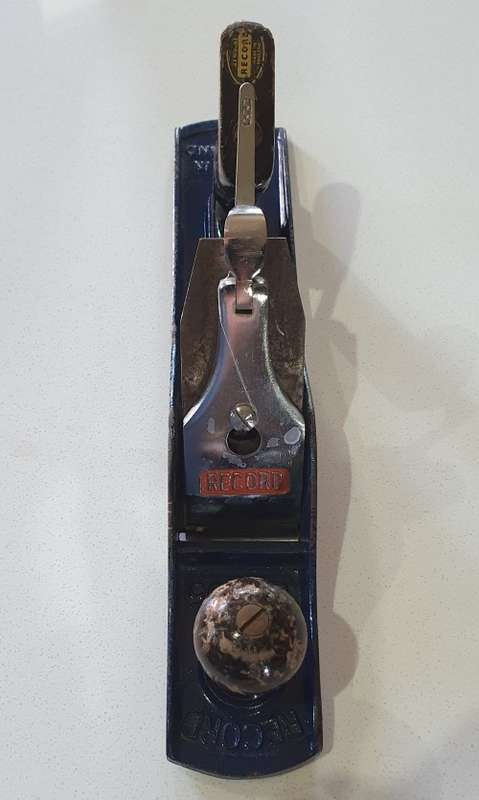 Vintage RECORD no.5 hand plane, made in England as per photo.