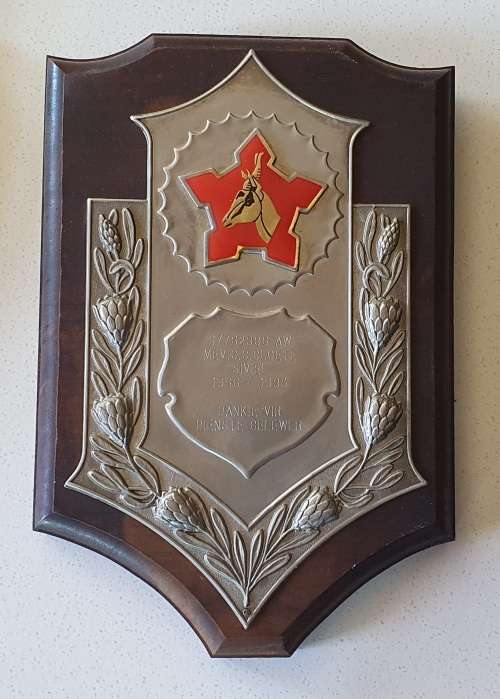 SADF plaque for service as per photo.