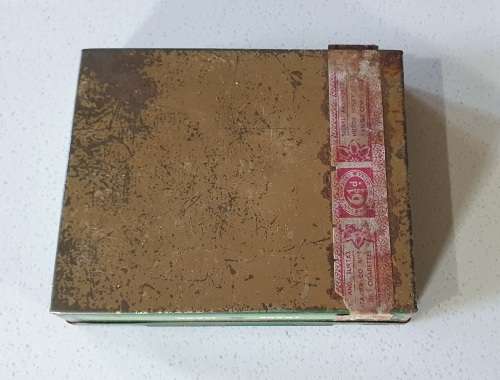 The Three Castles Cigarettes tin as per photos