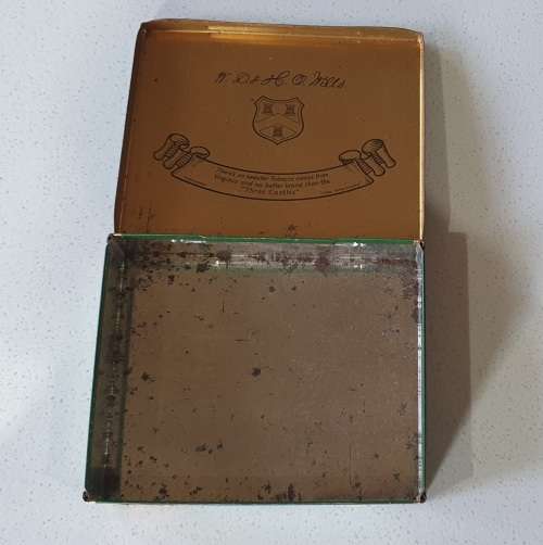 The Three Castles Cigarettes tin as per photos