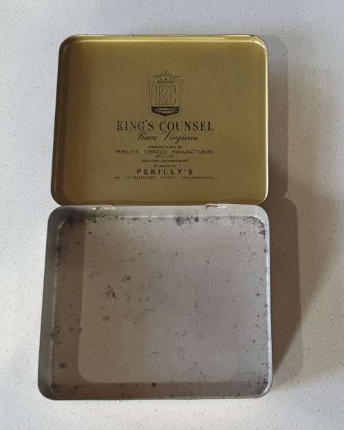 King`s Counsel Cigarettes tin as per photos