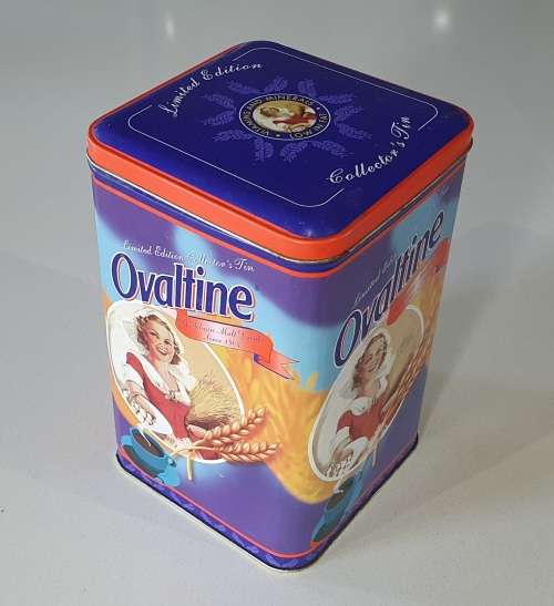Ovaltine tin as per photos