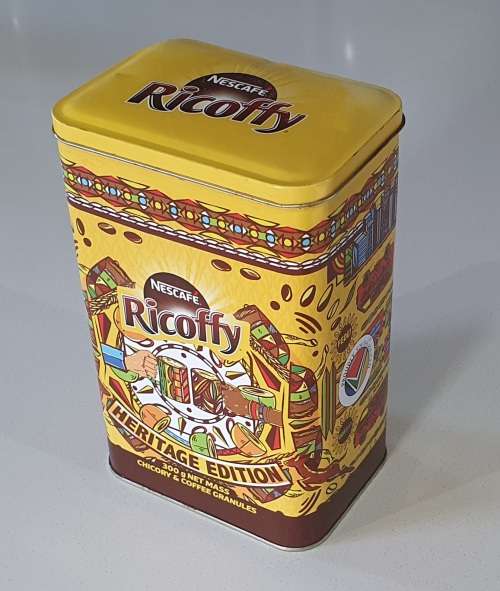 Ricoffy tin as per photos