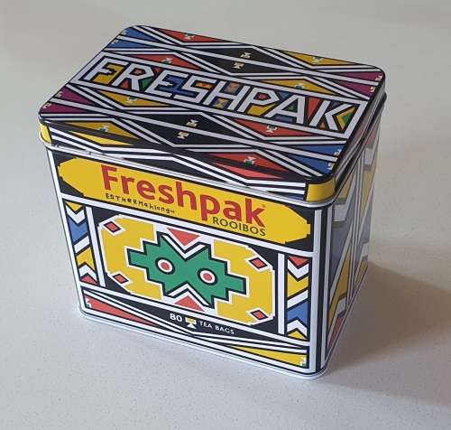 Freshpak tea tin as per photos