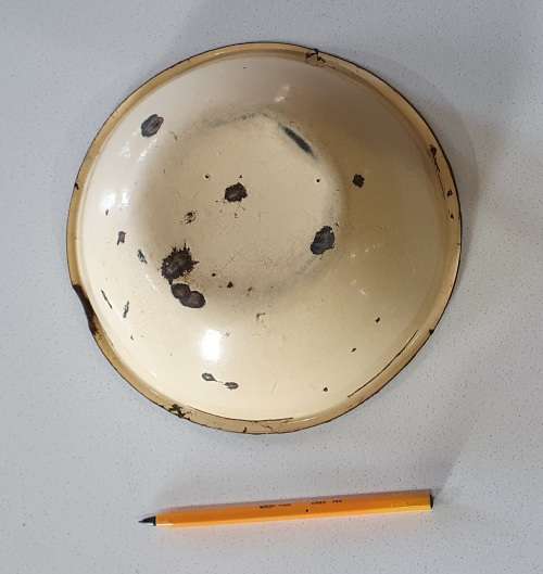 Enamel bowl as per photo