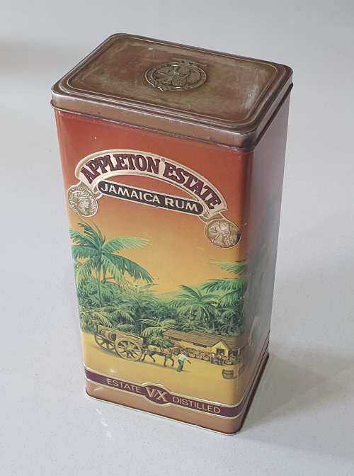 JAMAICA RUM tin as per photo