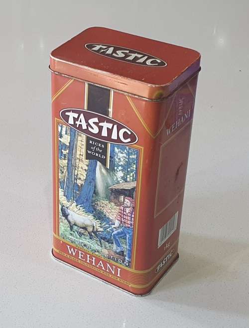 TASTIC tin as per photo