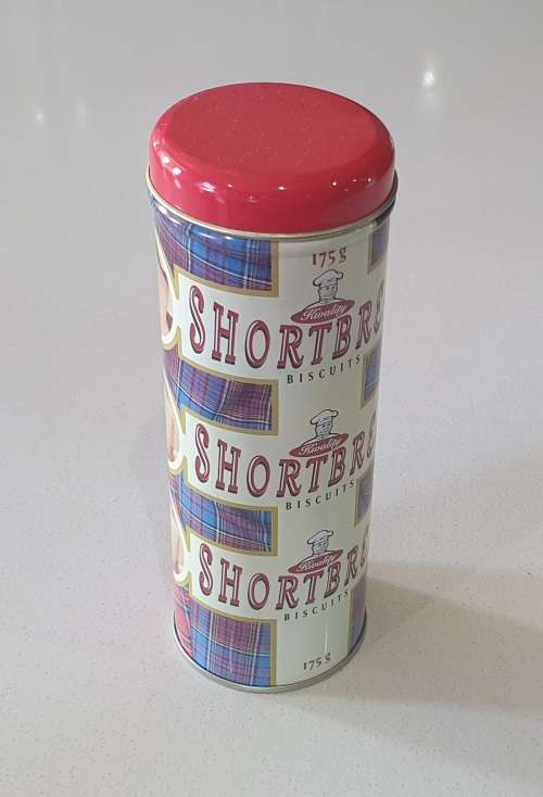 Shortbread tin as per photo