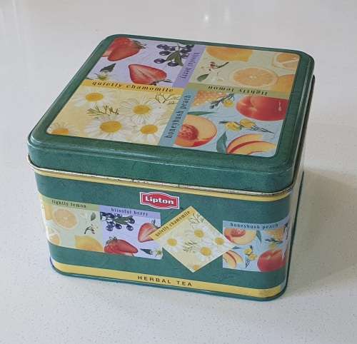 Lipton tea tin as per photos