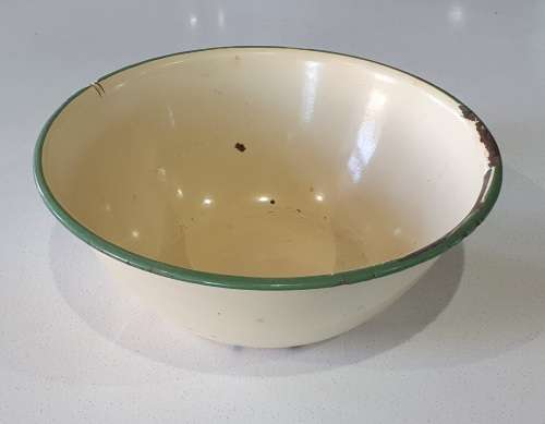 Enamel bowl as per photo