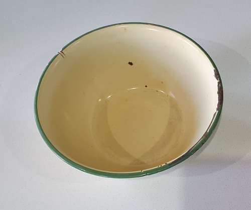 Enamel bowl as per photo