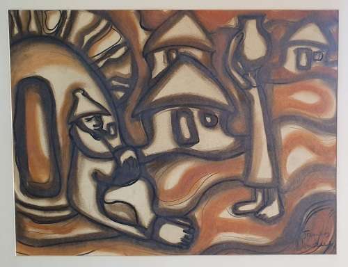 Original painting by James Dorothy as per photo