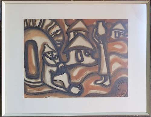 Original painting by James Dorothy as per photo