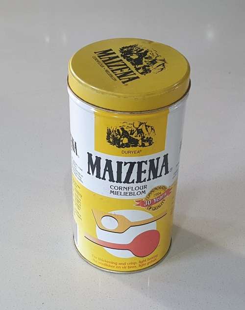 Maizena tin as per photos