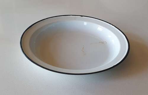 Enamel plate as per photo
