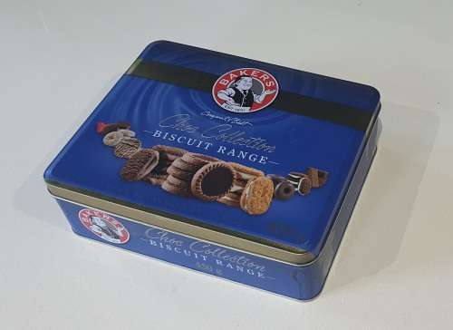 BAKERS biscuits tin as per photos