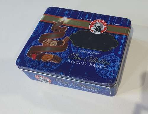 BAKERS biscuits tin as per photos