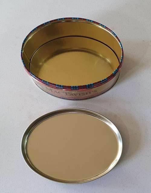 Mac Travish`s 200g Beacon tin as per photos