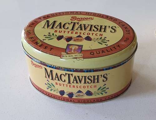 Mac Travish`s 200g Beacon tin as per photos