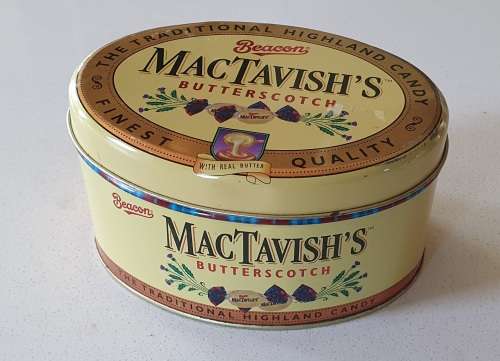 Mac Travish`s 200g Beacon tin as per photos