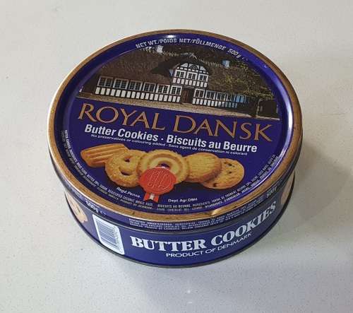 ROYAL DANSK Danish butter cookies tin as per photos