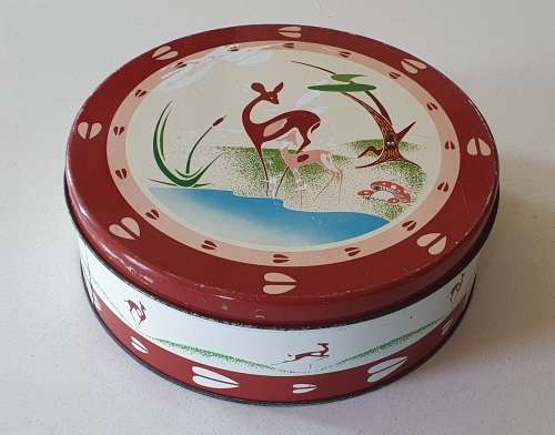 WESTON`S 2 lb biscuits tin, Springs, Transvaal, as per photo