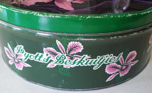 PYOTTS biscuits tin as per photos