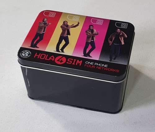 AG Cellular hola 4 sim tin as per photos