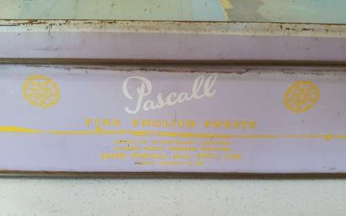 PASCALL sweets tin by Humphries, with Bay of Naples as per photo