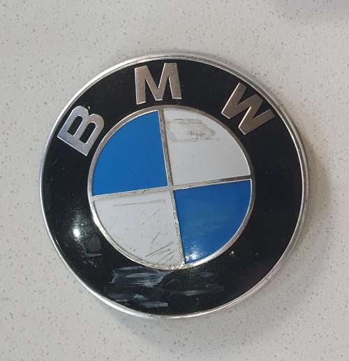 BMW plastic car badge as per photo