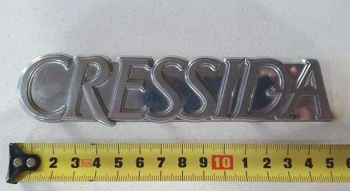 TOYOTA CRESSIDA plastic car badge as per photo
