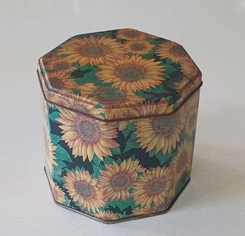 Sunflower tin as per photos
